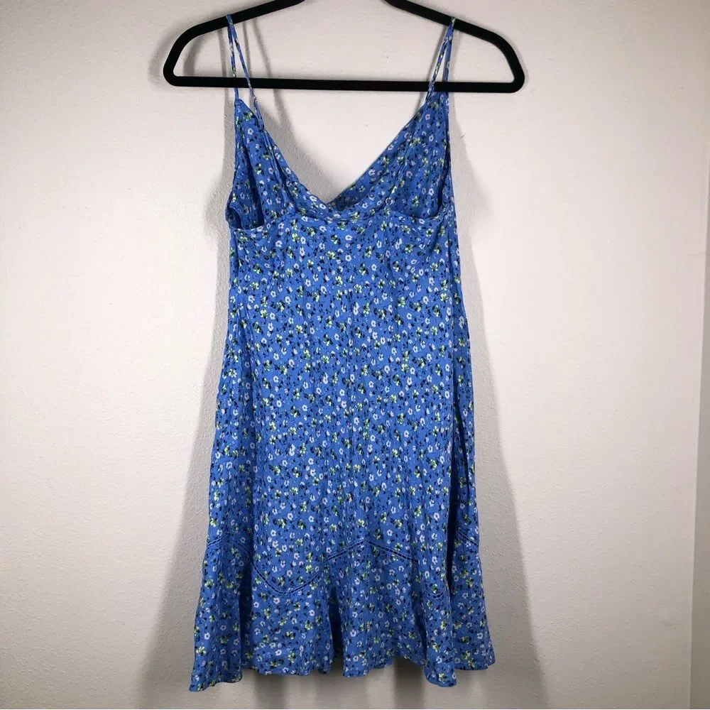 Intimately Free People X REVOLVE Forever Fields Mini Dress In Blue Combo Small